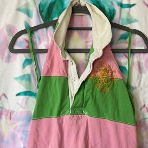 Ralph Lauren Rugby Halter Dress